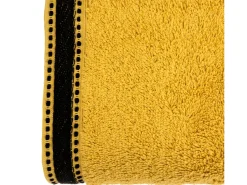 Toalla de baño de Algodón Amarillo Ocre 70 x 130 cm Gruesa y Suave