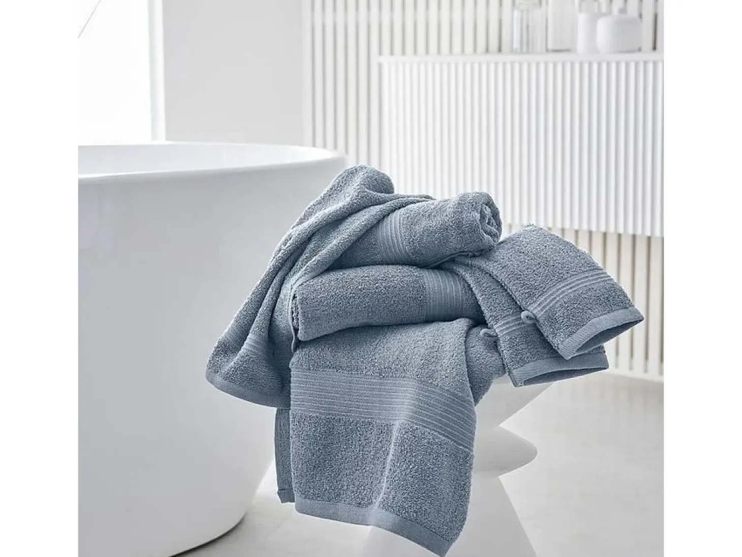 Toalla de baño TODAY Gris 70 x 130 cm