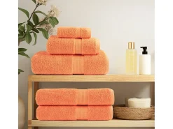 Toallas de baño 10 uds 100% algodón verde 100x150 cm 600 gsm ES146378