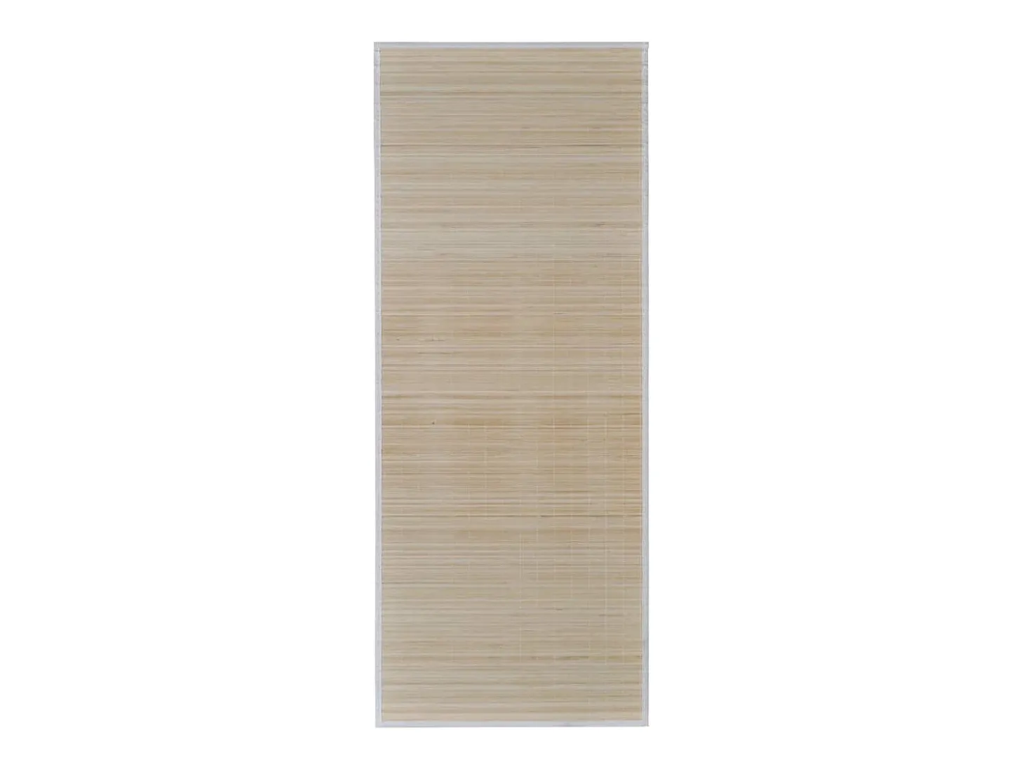Tone Kristine Alfombras rectangulares de bambú natural 2 unidades 120x180 cm