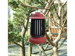 Trampa para mosquitos de exterior EZIlight® Mosquito Garden MG 10 Rojo Recargable USB Autonomía 24h