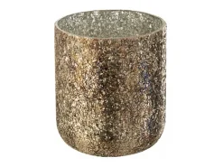 Vela perfumada de 80 horas en tarro de vidrio bronce de 17x17x20 cm