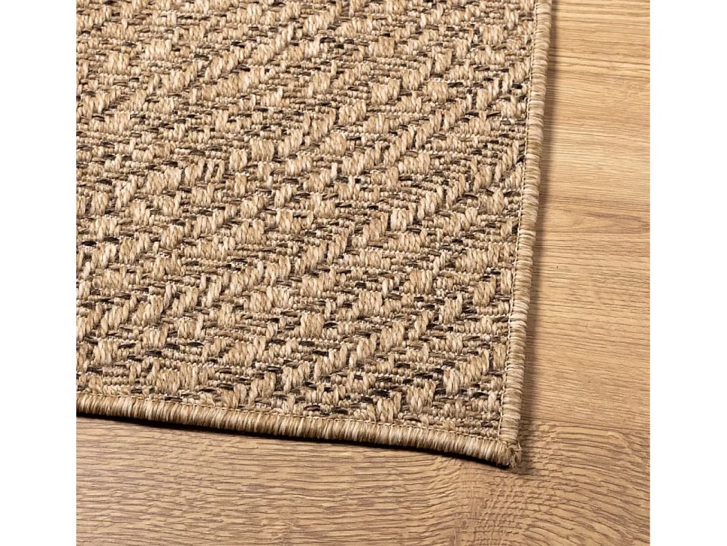 Veno Alfombra ZIZUR apariencia de yute interior y exterior 200x290cm