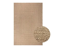 Veno Alfombra ZIZUR apariencia de yute interior y exterior 200x290cm