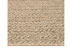 Veno Alfombra ZIZUR apariencia de yute interior y exterior 60x110 cm
