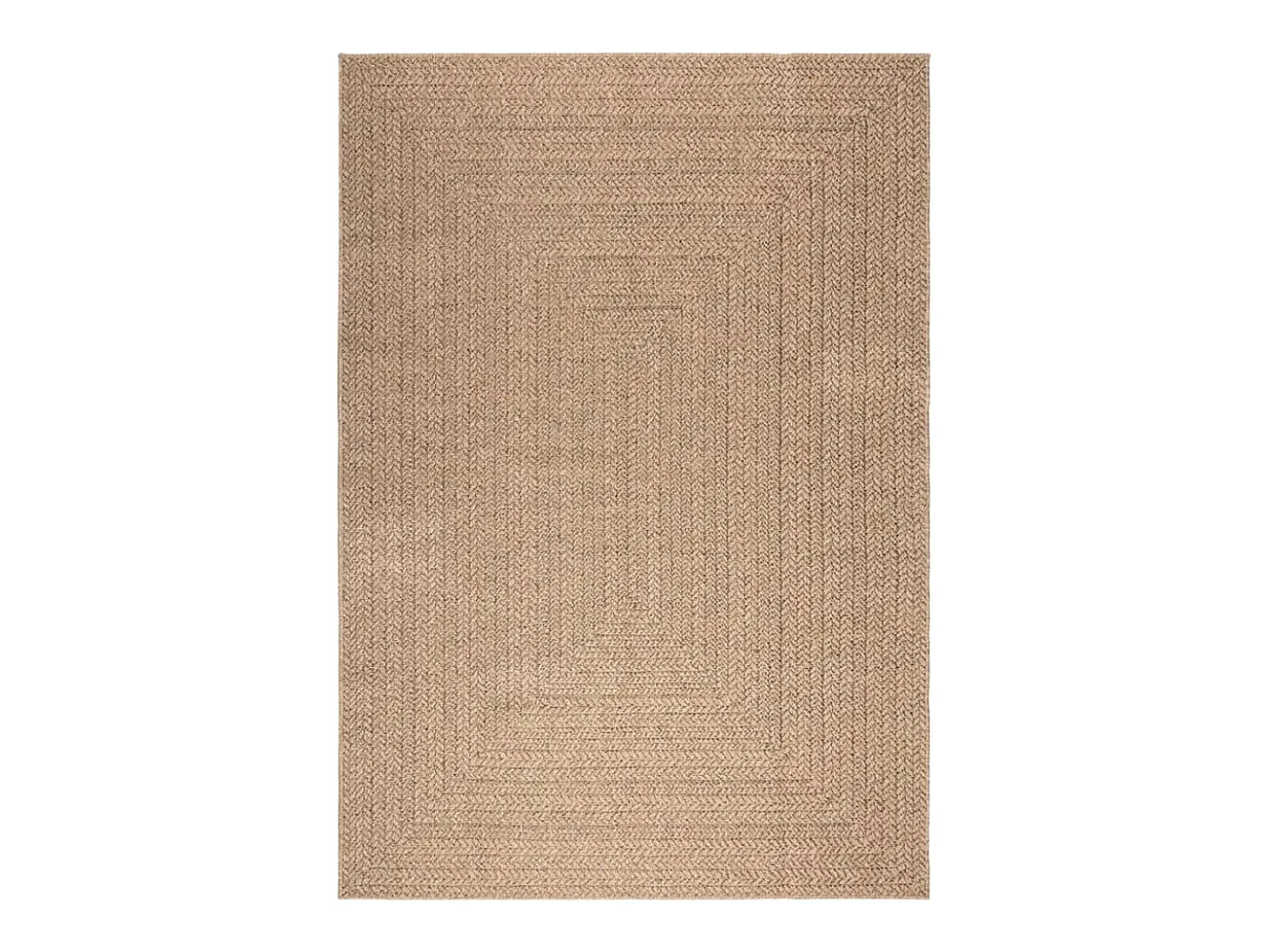 Veno Alfombra ZIZUR apariencia de yute interior y exterior 160x230 cm