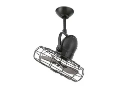 Ventilador Ac Keiki Marron Controlador Pared 3 Velocidades Faro
