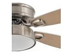 Ventilador Dc Braw Niquel Led 5 Aspas Y Control Remoto