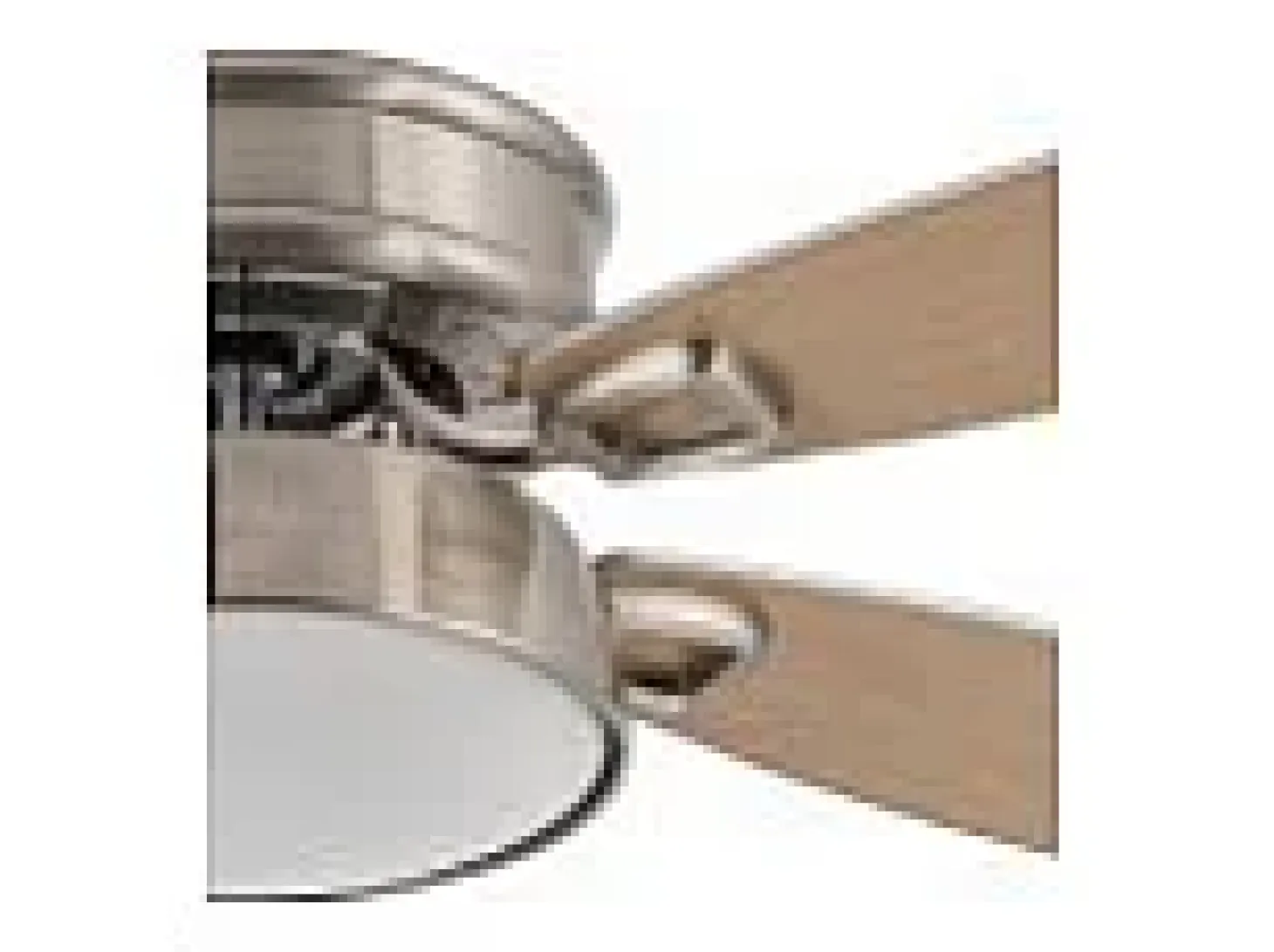 Ventilador Dc Braw Niquel Led 5 Aspas Y Control Remoto