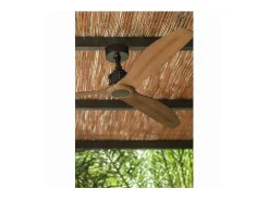 Ventilador Dc Just Fan M Negro Marron Mando Distancia Funcion Inversa
