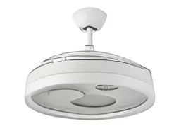 Ventilador Dc Turia Blanco Led 72w 3 Temperaturas