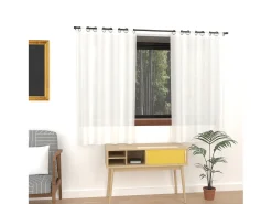 Visillo con ojales 135X180 cm ALIX blanco, por Soleil d'ocre