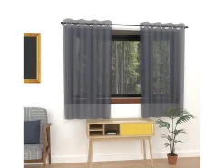 Visillo con ojales 135x180 cm ALIX blue jeans
