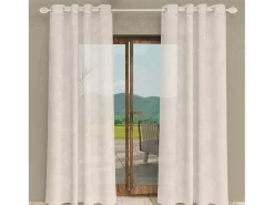 Visillo con ojales 135x250 cm CELIA blanco, por Soleil d'Ocre