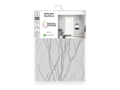 Visillo para puerta ventana 90x200 cm LIANE blanco, por Soleil d'Ocre