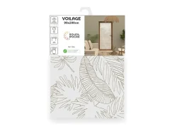 Visillo para puerta ventana 90x200 cm CELIA taupe, por Soleil d'Ocre