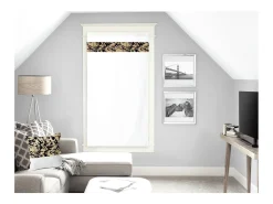 Visillo para ventana algodón MAYLINE 60x90 cm