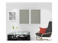 Visillos 60x90 cm DOLLY taupe