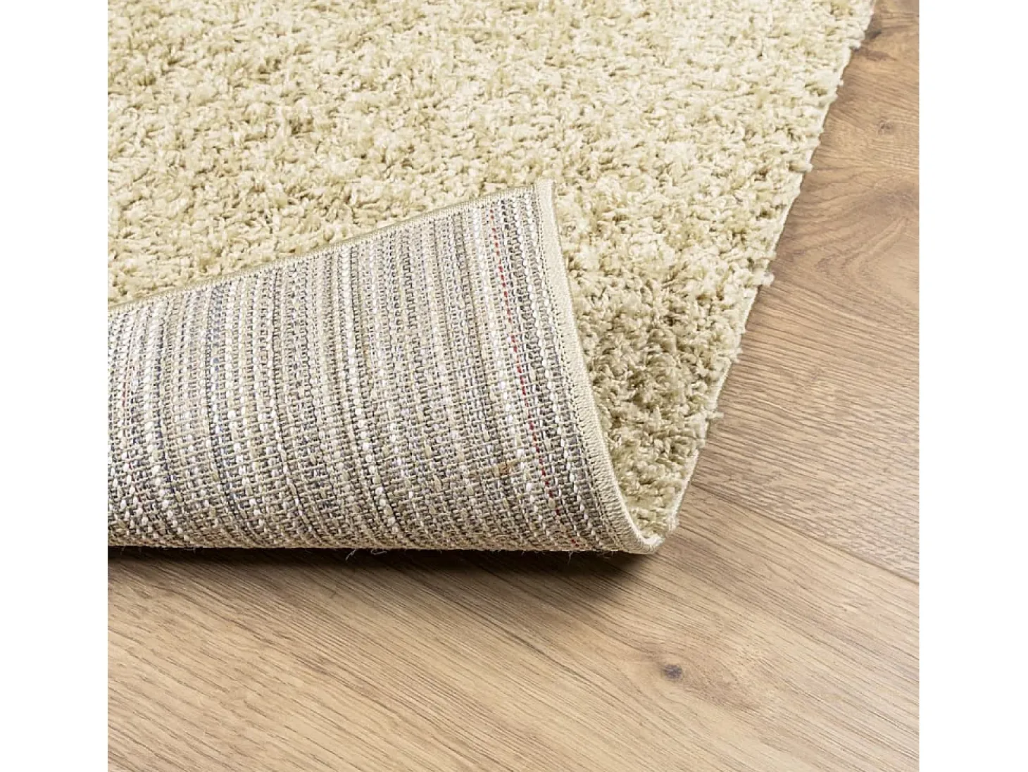 Vito Alfombra peluda de pelo largo moderna PAMPLONA dorado 160x230cm