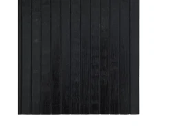 Wakil Alfombra rectangular bambú negro 60x300 cm
