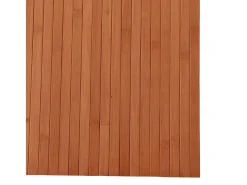 Wakil Alfombra rectangular bambú marrón 80x300 cm
