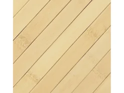 Wakil Alfombra rectangular bambú color natural claro 60x100 cm
