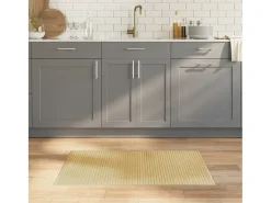 Wakil Alfombra rectangular bambú color natural claro 60x100 cm
