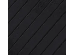 Wakil Alfombra rectangular bambú negro 100x300 cm