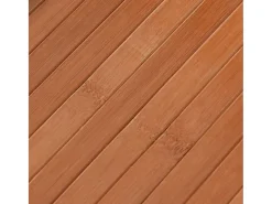 Wakil Alfombra rectangular bambú marrón 80x200 cm