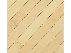 Wakil Alfombra rectangular bambú color natural claro 60x300 cm