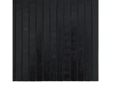 Wakil Alfombra rectangular bambú negro 70x100 cm