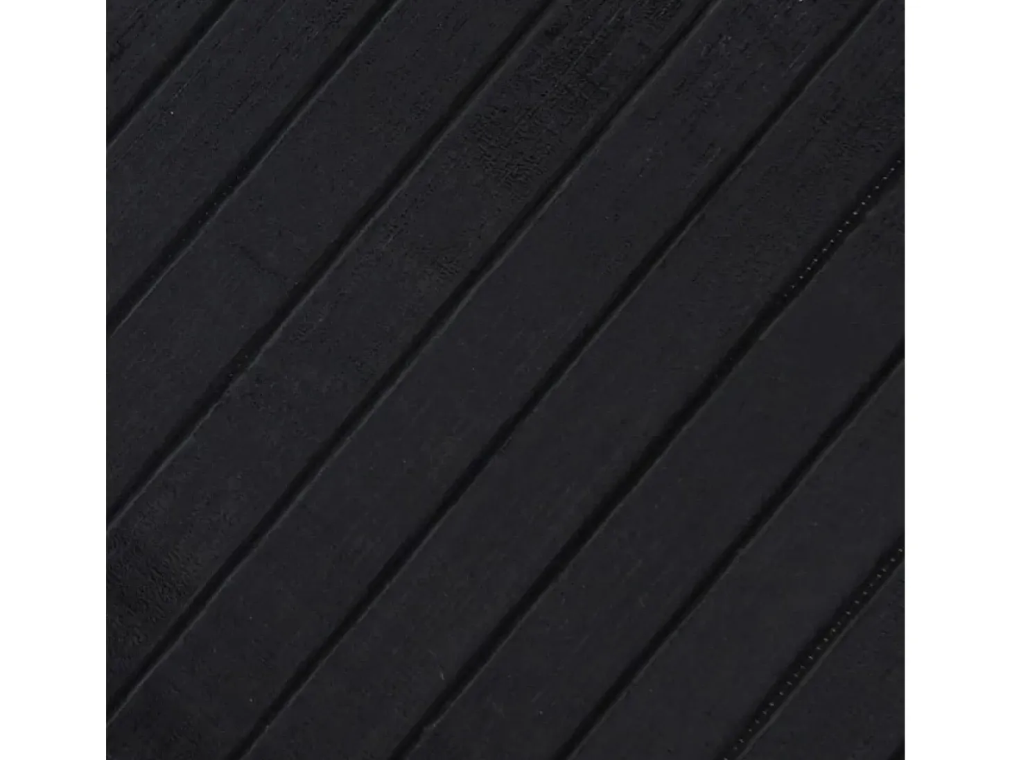 Wakil Alfombra rectangular bambú negro 70x100 cm