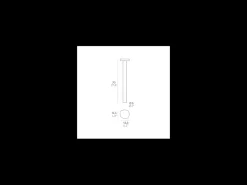 Zafferano Ciottolo - Baliza LED de exterior IP54 7W 3000K diseño moderno en aluminio para jardines y caminos - 70 cm Gris Oscuro