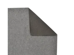 Zev Alfombra de pasillo gris 100x180 cm