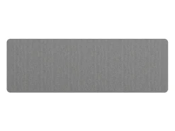 Zev Alfombra de pasillo gris 60x180 cm